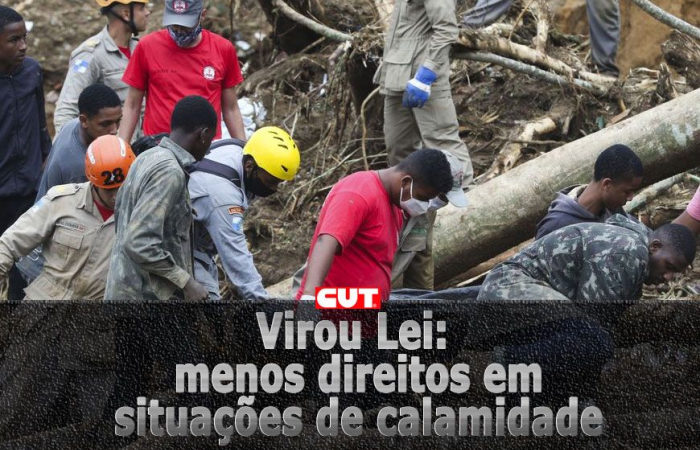 Redução De Direitos Trabalhistas Em Estados De Calamidade Já Está Valendo 